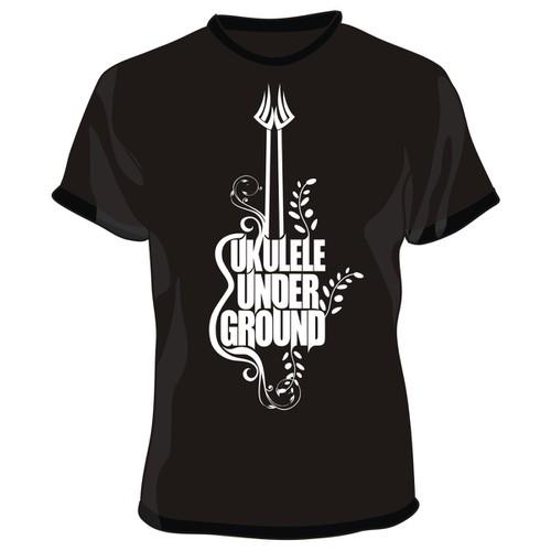 T-Shirt Design for the New Generation of Ukulele Players デザイン by isusi