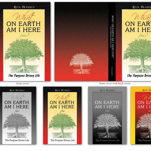 Book cover redesign for "What on Earth Am I Here For? The Purpose Driven Life" by Rick Warren Design by praditya