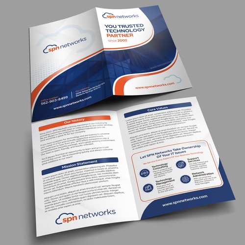 Technology Provider - Company Booklet Brochure Design by Dzhafir