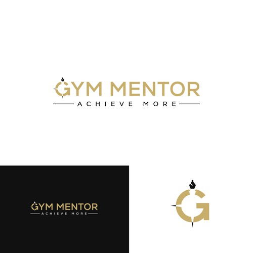 Gym Mentor - LOGO Design by Ahmad Subahman