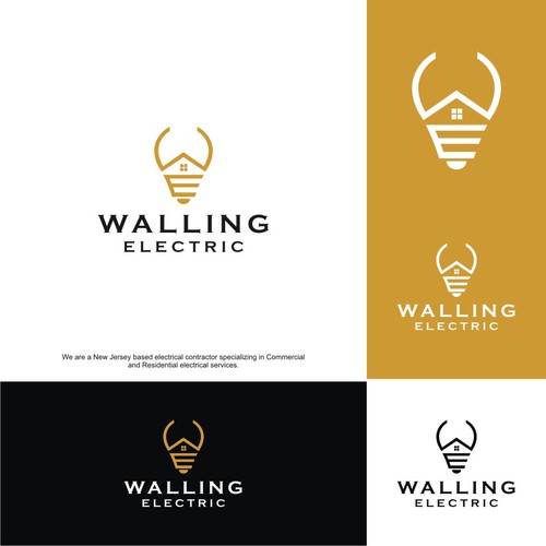 Electrical Contractor Logo Design by @ProSolution.