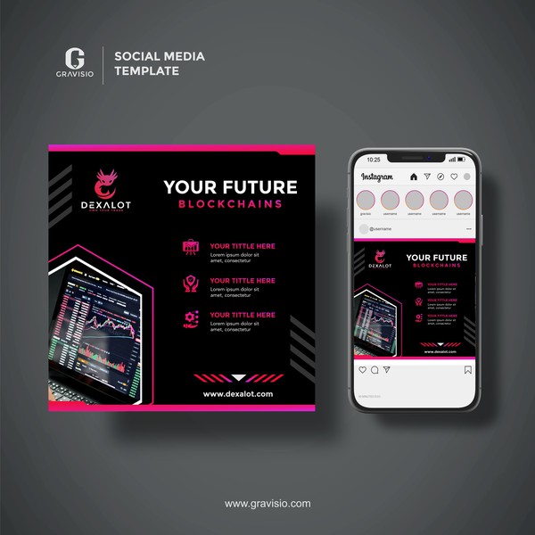 Social Media Ads Design for Dexalot