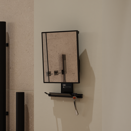 3D Rendering of Fogless Mirror in Shower/Lifestyle Environment (Fogless Mirror CAD file included!)) Design by Bogdan Marchuk