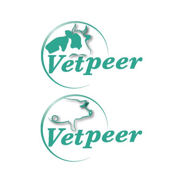 simple logo for website 'Vetpeer'