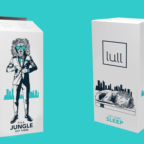 Design di Illustrate an Awesome Urban Jungle onto Our Lull Mattress Box! di ANDREAS STUDIO