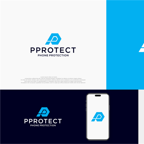 PPROTECT (Phone protect logo) (mobile cases and screen protectors) Design by L A T O