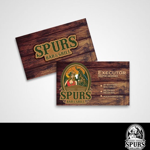 Design a country western logo for Alaskan Bar! Design by Executor