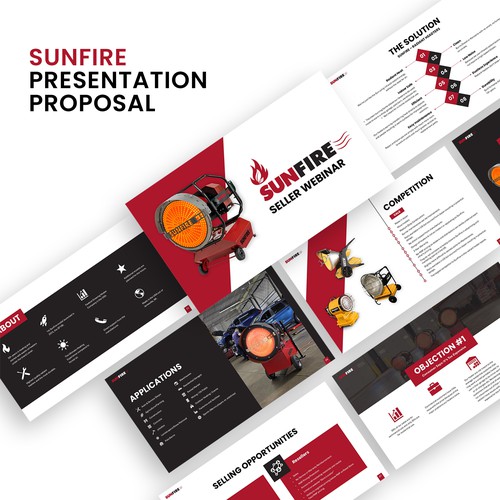 Modern-Cool looking Presentation Template Needed Design by SlideFactory