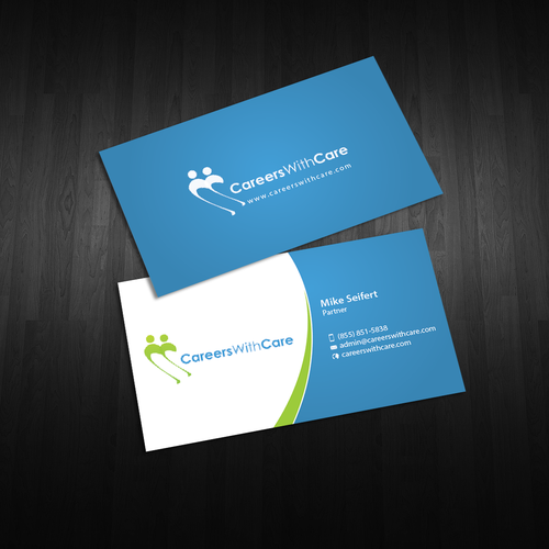 Hire Me business cards Design réalisé par An'