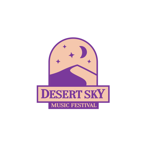 Desert Sky Music Festival Design by Znaki