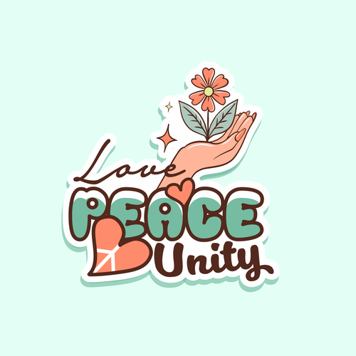 Design A Sticker That Embraces The Season and Promotes Peace Réalisé par azabumlirhaz
