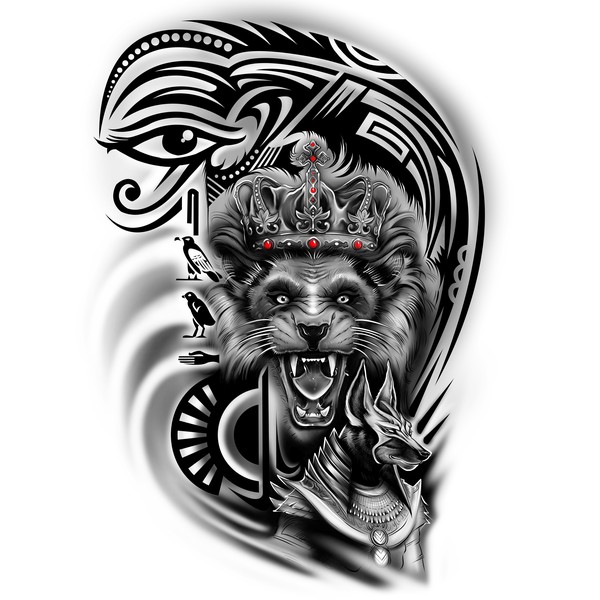 Half Sleeve Tattoo Design