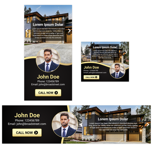 Banner Ad for Real Estate - Guaranteed Design by Ali143