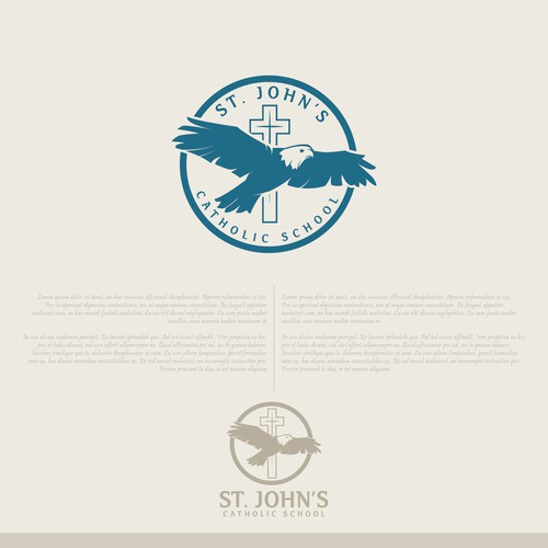 Design a beautiful logo for St. John's Catholic Church and School Design by Nikola 81