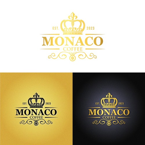 Monaco Coffee Design by brightoneart