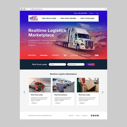 Home Page Website Design Design by rianhandrian