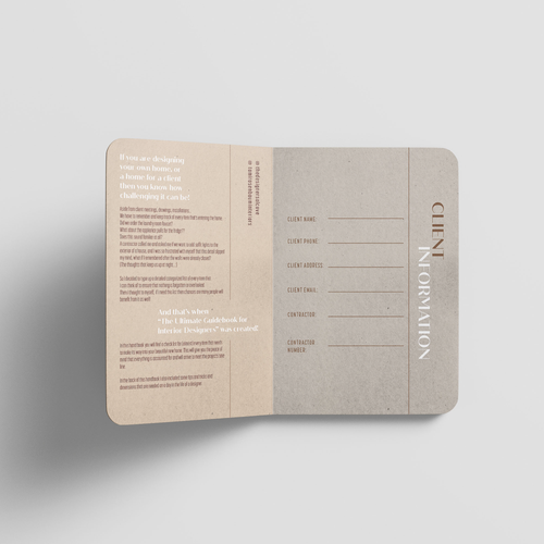 design a layout for a planner Design by Noditious