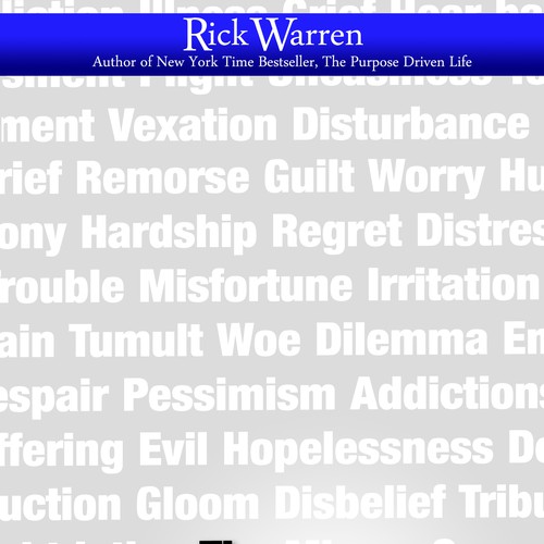 Design Rick Warren's New Book Cover Design by alandanielson