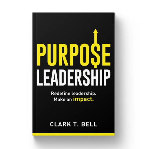 Purpose Leadership Book Cover Design by aksaramantra