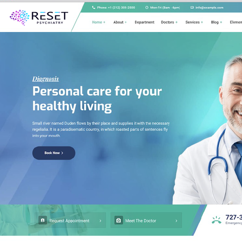 Psychiatry Practice Logo Design - Reset Design by thk.khokon