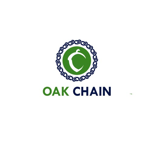 Oak Chain Logo Ontwerp door brint'X