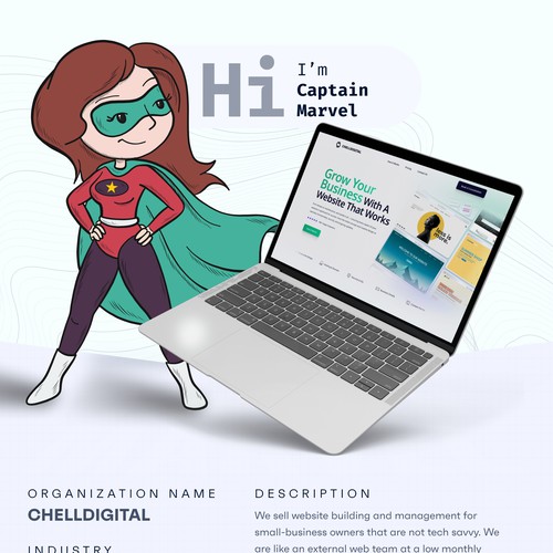 Homepage redesign for Web dev agency Design by WebNest™