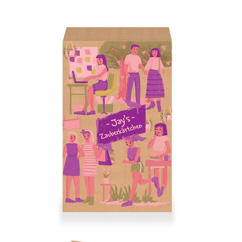 Proposta di design per un contest della categoria Packaging per prodotto realizzata da SteffyJuliana