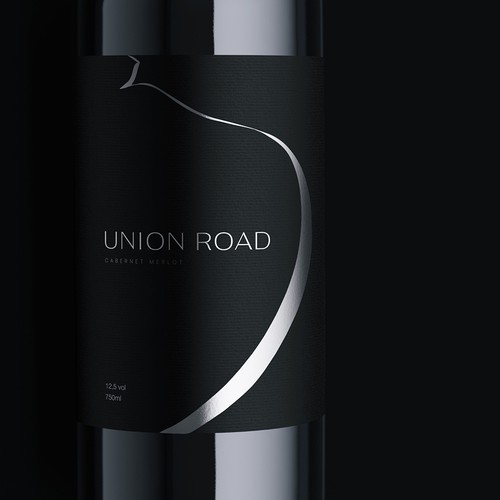 Wine label for new Australian Wine export brand. Design by Konstantine Oblakov