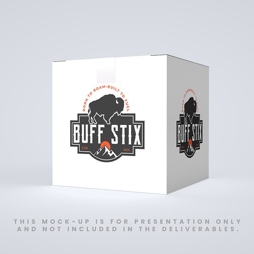 Buff Stix...Lean, Delicious, Buffalo Strong. Design by Dexterous™