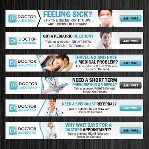 New banner ad wanted for Doctor On Demand Design by ★NaYaRaJ★