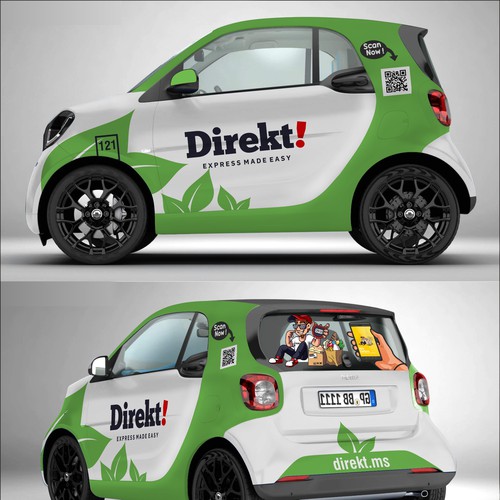 fleet marketing for delivery services Ontwerp door dnite