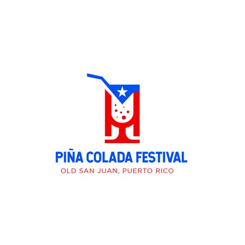 Piña Colada Festival Logo and Branding Package Design réalisé par smitadesign