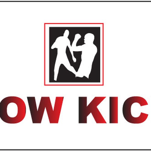 Awesome logo for MMA Website LowKick.com! Design by amess