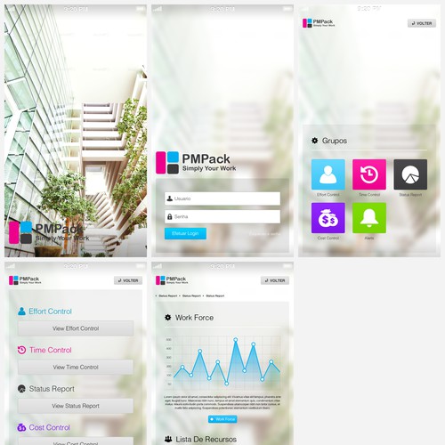 Crie uma design de aplicativo para celular atraente Design por 84 Design