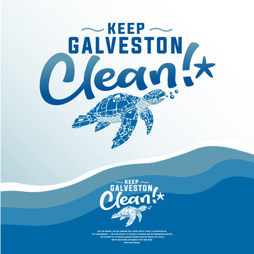 Calling all environmental lovers to help create a new litter campaign to keep beaches clean. Design by Sukach