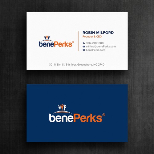 Biz Cards for fast growing company Diseño de Felix SH