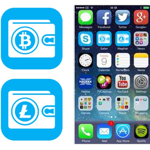 Create Mobile App Icon for Coinbolt Bitcoin Security Software Ontwerp door JhEign