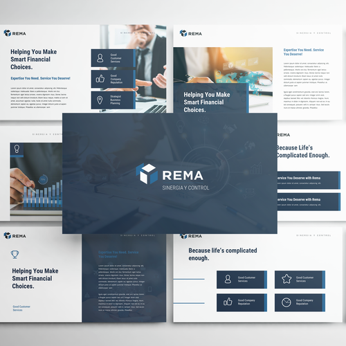 Plantilla de Powerpoint propuesta en el concurso por Dmitrijs Macupa