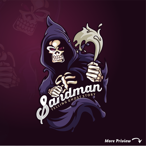 Designs | Sandman Badge for Scout Troupe Scary Stories Contest | Logo ...