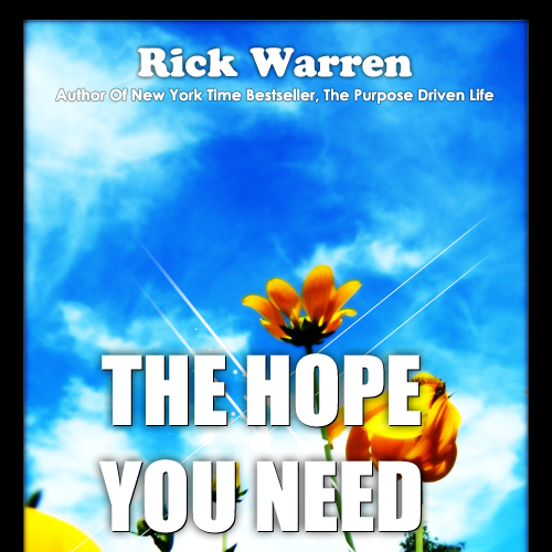 Design Rick Warren's New Book Cover Diseño de H.A