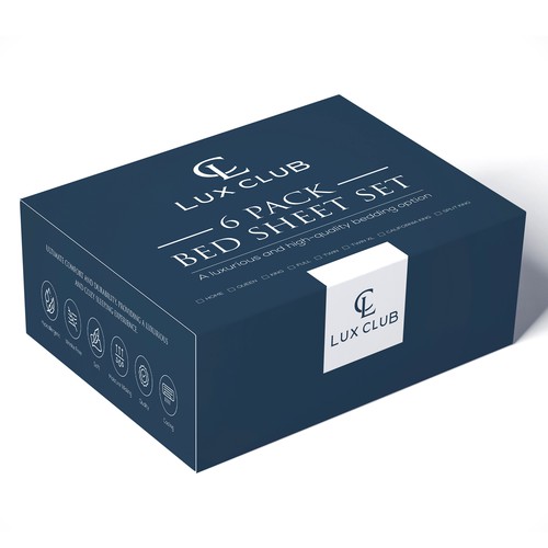 Design In-Store Packaging for Bed Sheets Design by ASM Brand Design