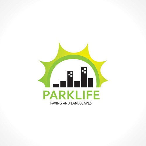 Create the next logo for PARKLIFE PAVING AND LANDSCAPES Diseño de heosemys spinosa