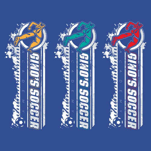 Unique Soccer Camp T-shirt design that kids 4-17 years old want to wear year round Design by ScarDesigns