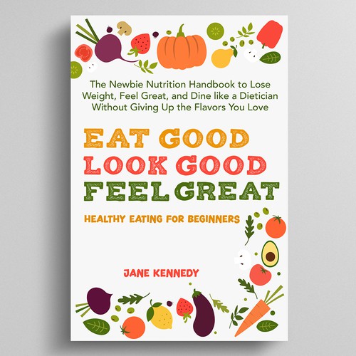 E-BOOK COVER - BEGINNER NUTRITION Design by Dynaaa