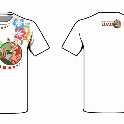 Create A Shirt Souvenir For The Hottest Luau In Hawaii Design réalisé par andsavin