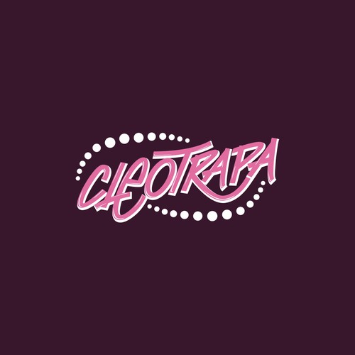 CLEOTRAPA Artist Name Logo Réalisé par sabhu07