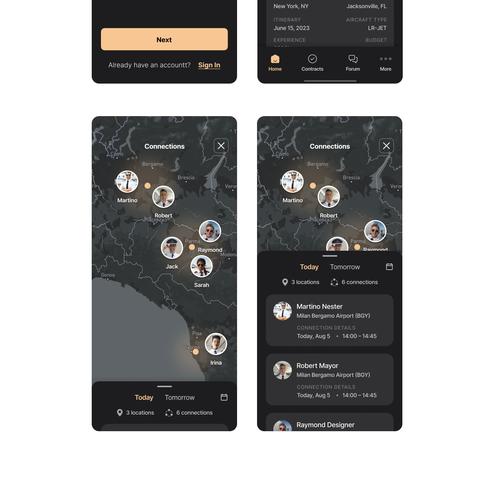 Designs | Private Jet Pilots | App design contest