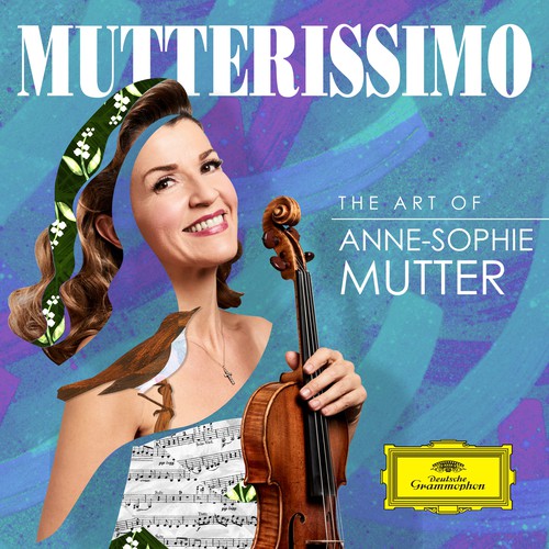 Illustrate the cover for Anne Sophie Mutter’s new album Design by UnderTheSameSky