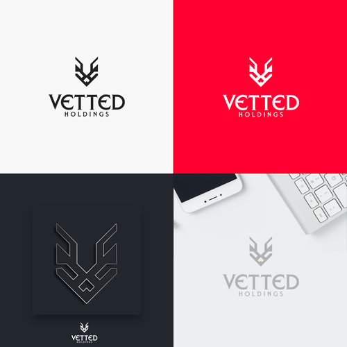 Vetted Holdings New Logo Design by KG®️