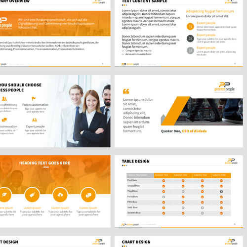 PowerPoint template contest entry by Auf Hidayat